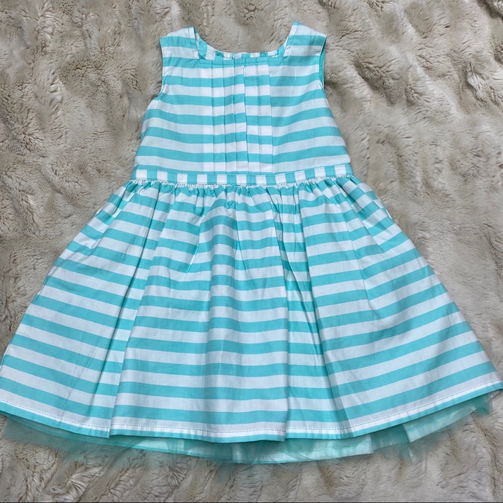 Carter’s NWT striped baby dress - size 12 months